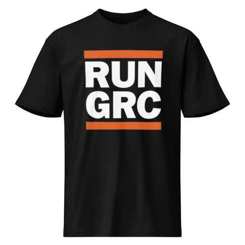 Men's RUN GRC Premium Heavyweight Tee - 2026 Edition (Black)